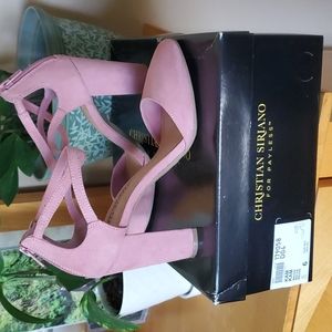 Christian Siriano Mauve Heels